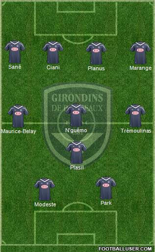 FC Girondins de Bordeaux Formation 2011