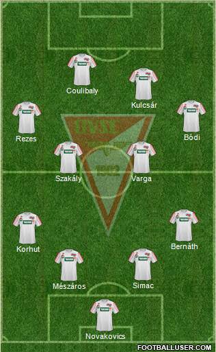 Debreceni VSC Formation 2011