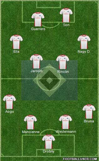 Hamburger SV Formation 2011