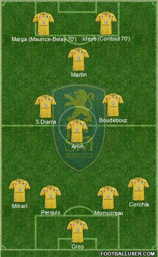 FC Sochaux-Montbéliard Formation 2011