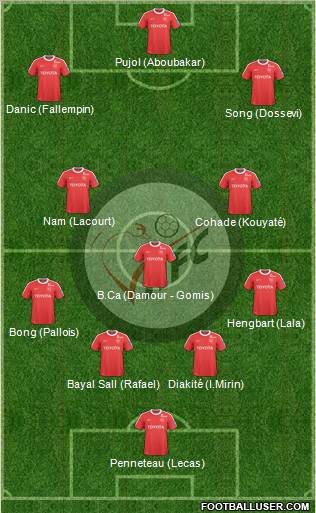 Valenciennes Football Club Formation 2011