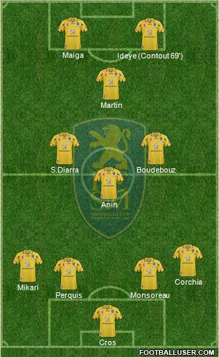 FC Sochaux-Montbéliard Formation 2011