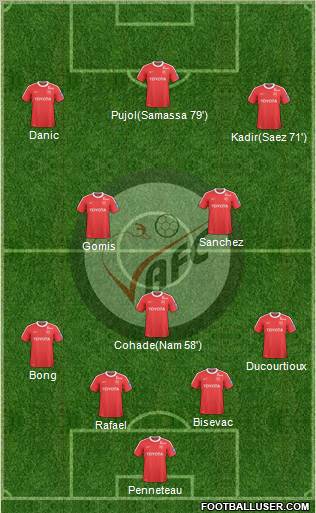 Valenciennes Football Club Formation 2011