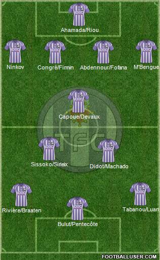 Toulouse Football Club Formation 2011