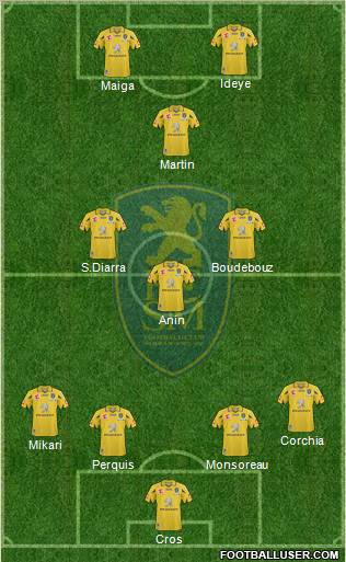 FC Sochaux-Montbéliard Formation 2011