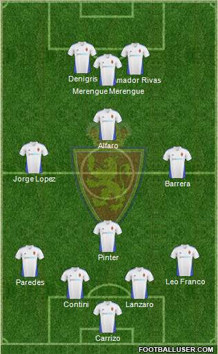 R. Zaragoza S.A.D. Formation 2011