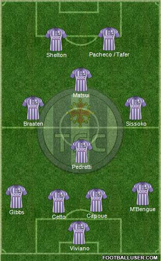 Toulouse Football Club Formation 2011