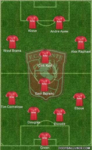 FC Twente Formation 2011