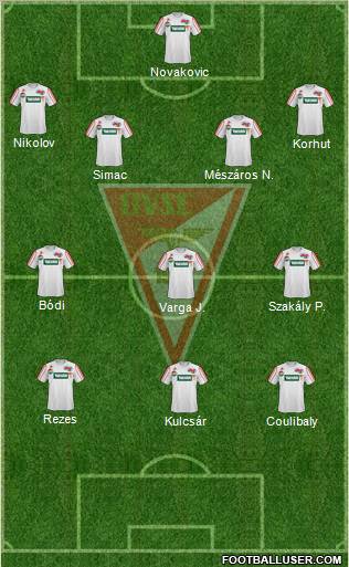 Debreceni VSC Formation 2011