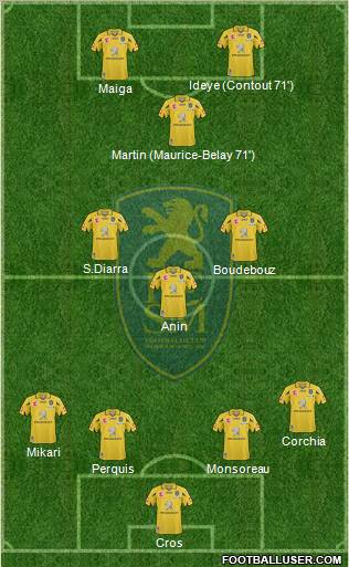 FC Sochaux-Montbéliard Formation 2011