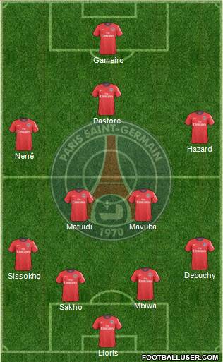 Paris Saint-Germain Formation 2011