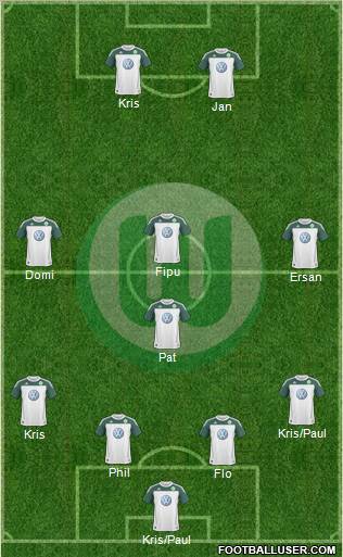 VfL Wolfsburg Formation 2011