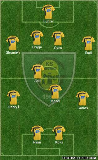 GKS Katowice Formation 2011