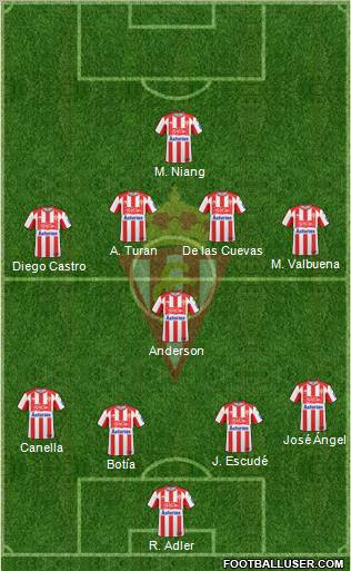 Real Sporting S.A.D. Formation 2011