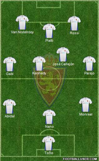 R. Zaragoza S.A.D. Formation 2011