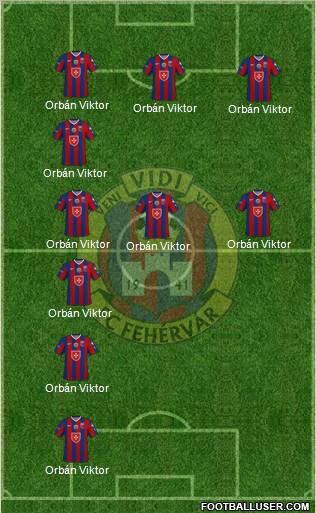 FC Fehérvár Formation 2011