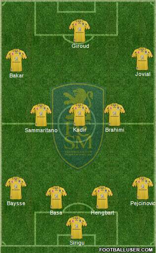 FC Sochaux-Montbéliard Formation 2011