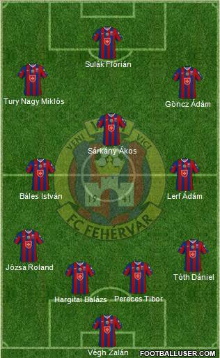 FC Fehérvár Formation 2011