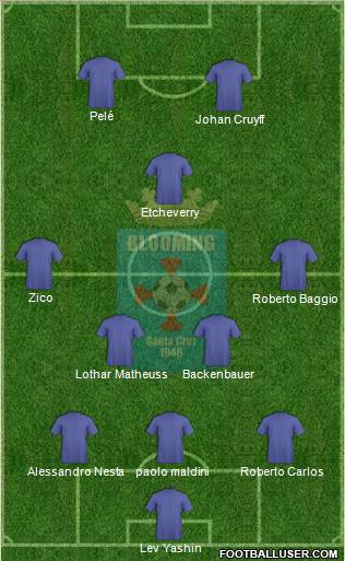 Blooming FC Formation 2011