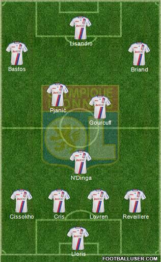 Olympique Lyonnais Formation 2011