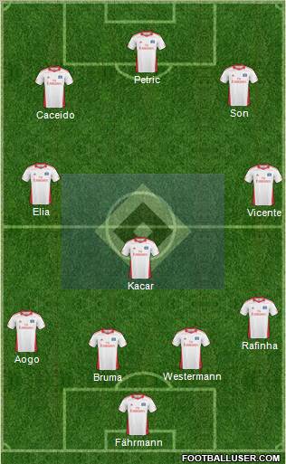 Hamburger SV Formation 2011