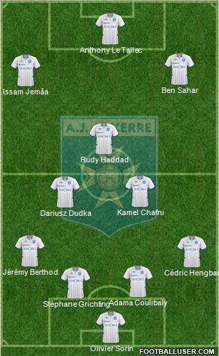 A.J. Auxerre Formation 2011