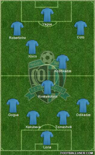 Dinamo Tbilisi Formation 2011