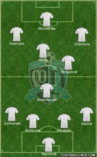 Dinamo Tbilisi Formation 2011