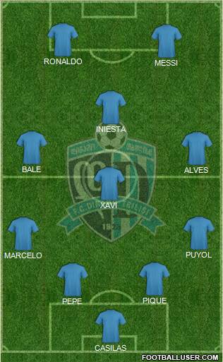 Dinamo Tbilisi Formation 2011