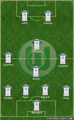 VfL Wolfsburg Formation 2011