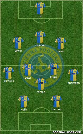 First Vienna FC 1894 Formation 2011