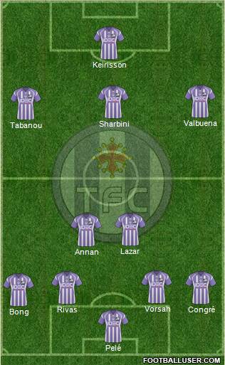 Toulouse Football Club Formation 2011