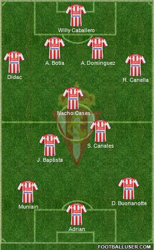 Real Sporting S.A.D. Formation 2011