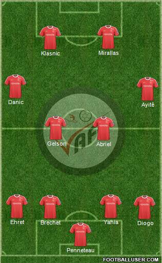 Valenciennes Football Club Formation 2011