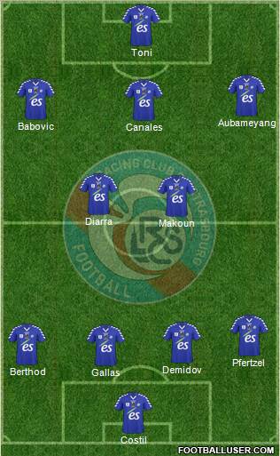 Racing Club de Strasbourg-Football Formation 2011