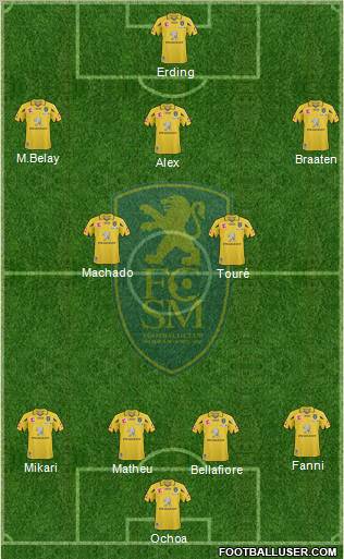 FC Sochaux-Montbéliard Formation 2011