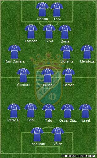 Xerez C.D., S.A.D. Formation 2011