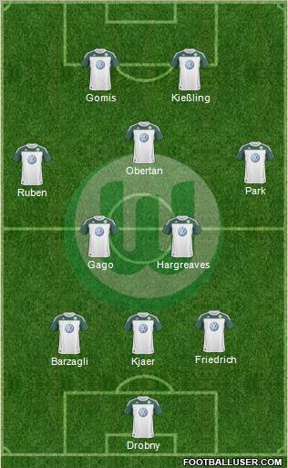 VfL Wolfsburg Formation 2011