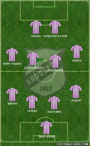 Orduspor Formation 2011