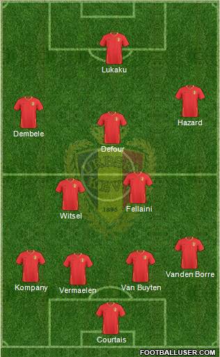 Belgium Formation 2011