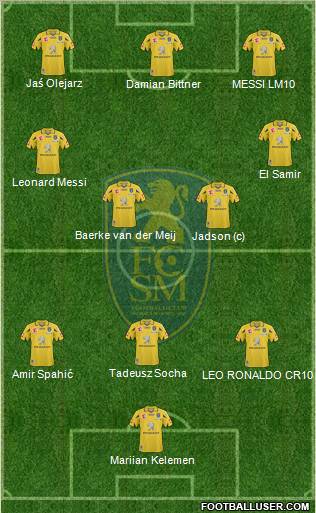 FC Sochaux-Montbéliard Formation 2011