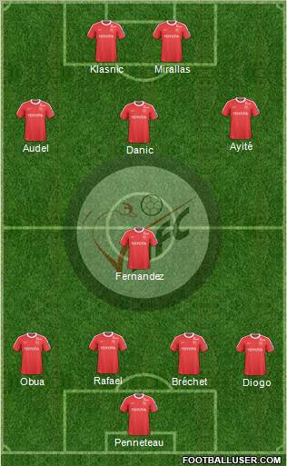 Valenciennes Football Club Formation 2011