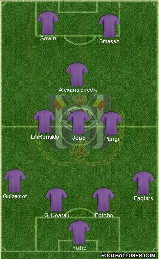 RSC Anderlecht Formation 2011