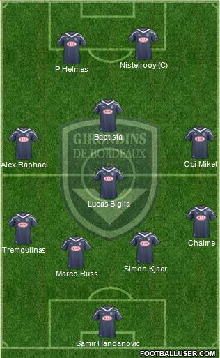 FC Girondins de Bordeaux Formation 2011