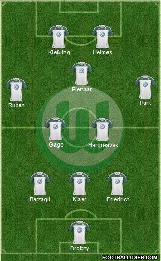 VfL Wolfsburg Formation 2011