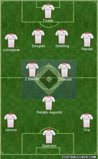 Hamburger SV Formation 2011