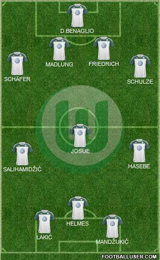 VfL Wolfsburg Formation 2011