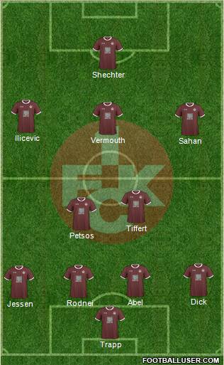 1.FC Kaiserslautern Formation 2011