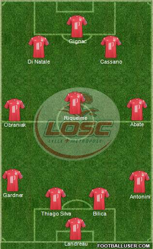 LOSC Lille Métropole Formation 2011