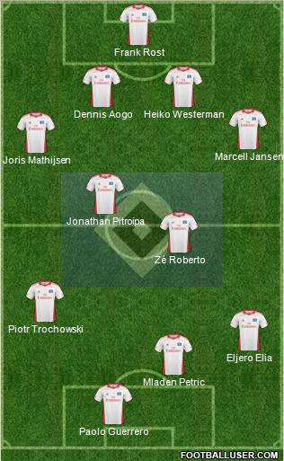 Hamburger SV Formation 2011